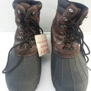 Totes Mens Brown Ankle Boots